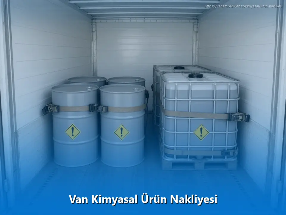 Van Kimyasal Ürün Nakliyesi
