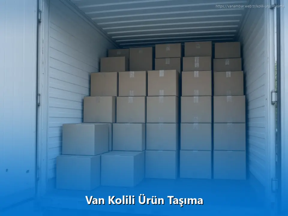 Van Kolili Ürün Taşıma